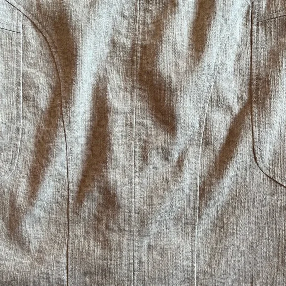 Etcetera Tan Pencil Skirt | Women's 4 - Picture 2 of 7